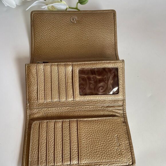 Elegant Brighton Deep Gold Women's Clutch Wallet - Picture 7 of 12